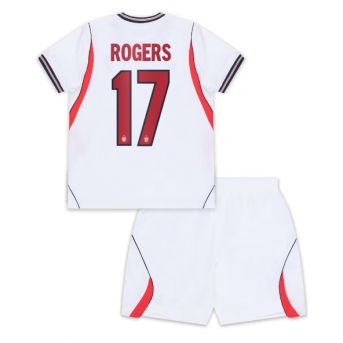 Billige Fotballdrakt England Morgan Rogers #17 Replika Hjemmedraktsett Barn VM 2026 Kortermet (med bukser)